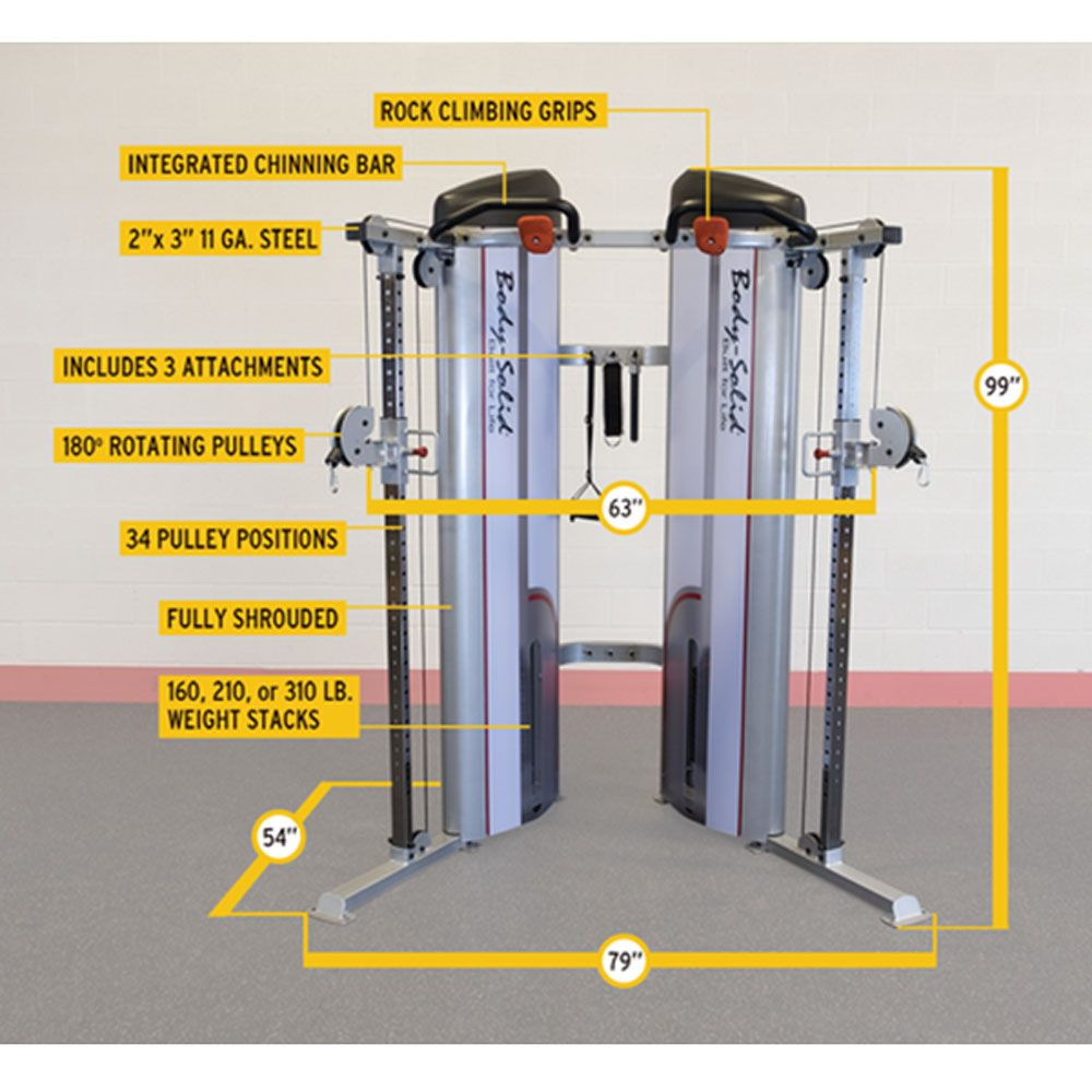 Body Solid S2FT Series II Functional Trainer