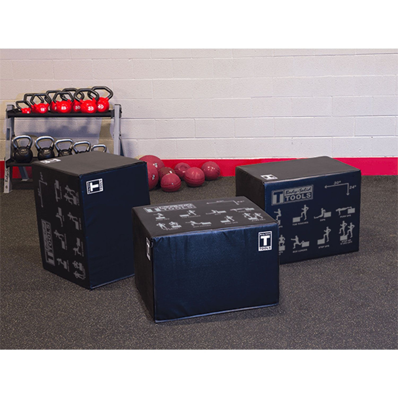 Body Solid Soft Sided Plyo Box