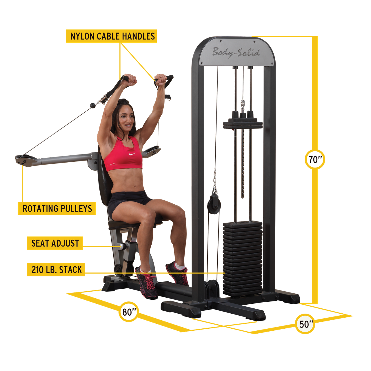Body Solid Pro Select Functional Pressing Station