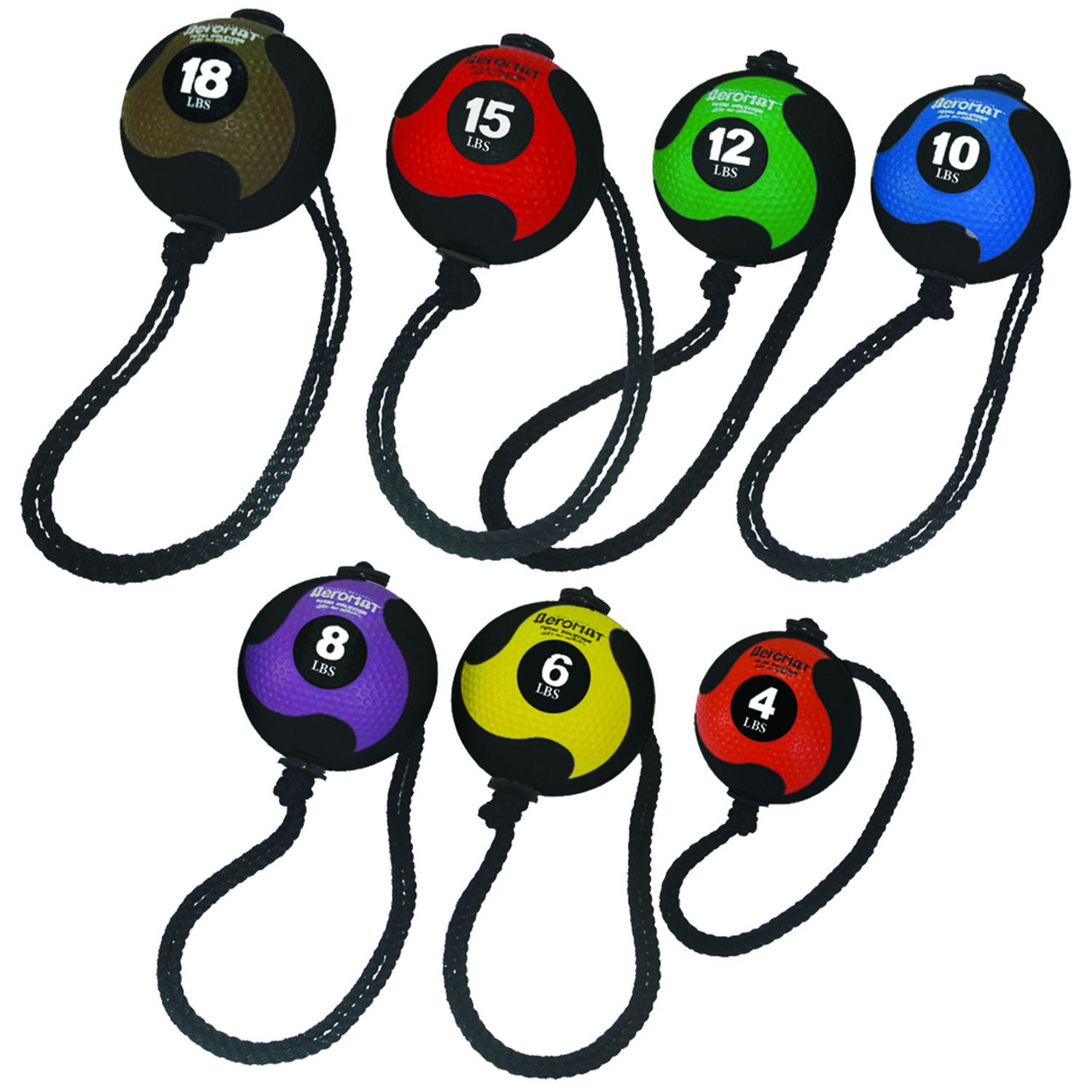 Aeromat Elite Power Rope Medicine Ball