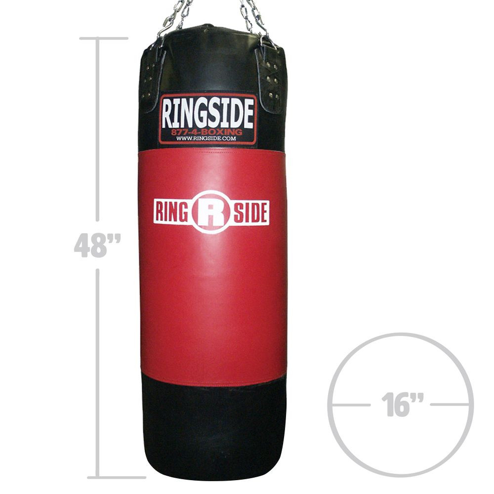 Ringside Unfilled Large Leather Heavy Bag