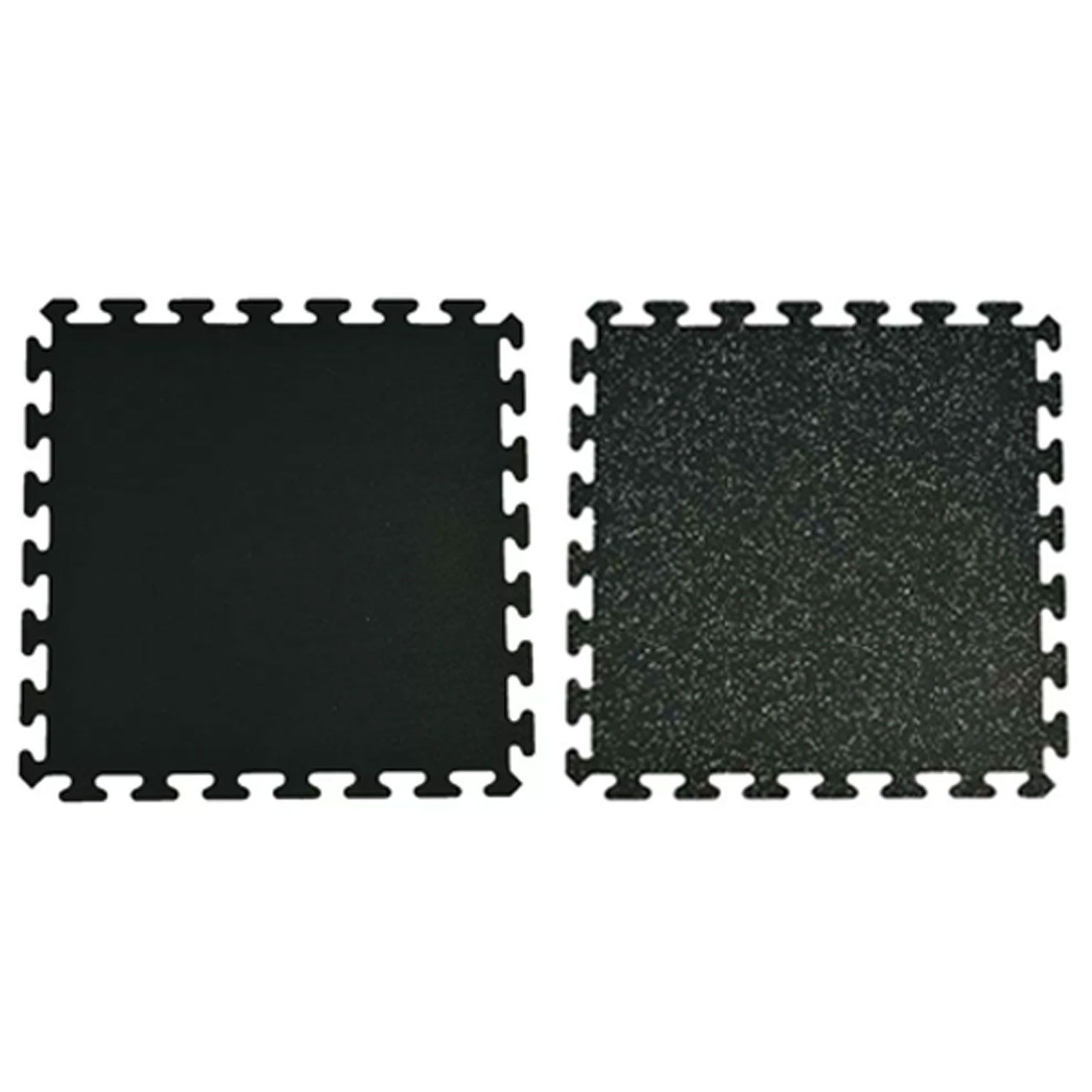 Interlocking Rubber Floor Tiles 2x2, 3/8"