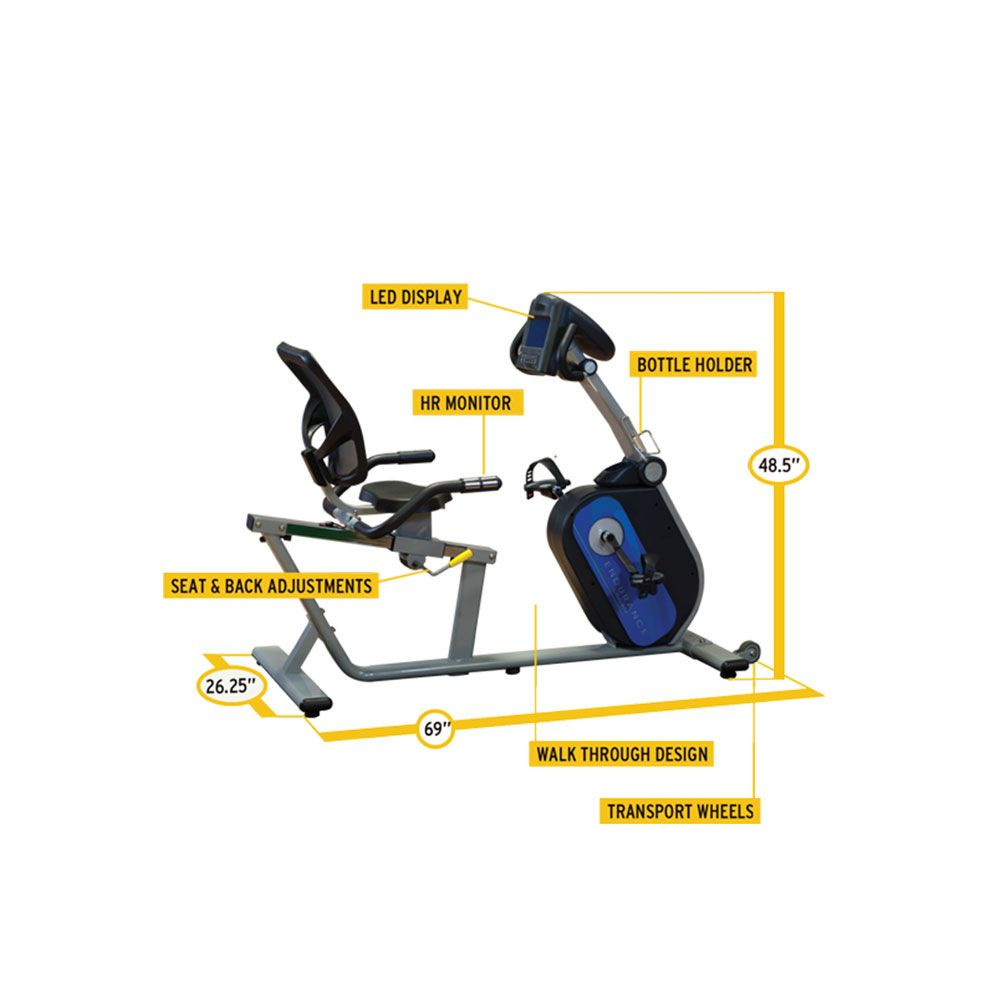 Body Solid B4R Recumbent Bike