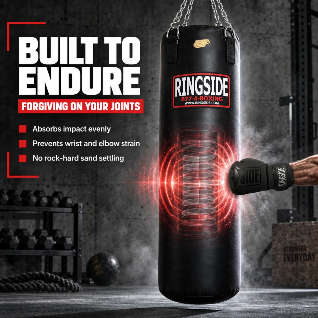 Ringside Powerhide 65 lb. Heavy Bag