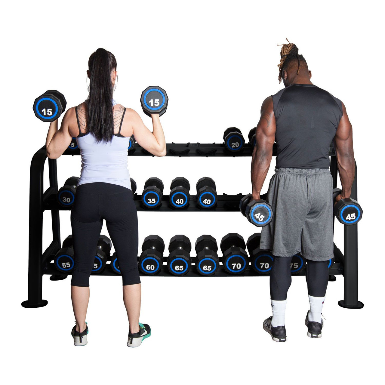 Fitness First 15 Pair Dumbbell Rack