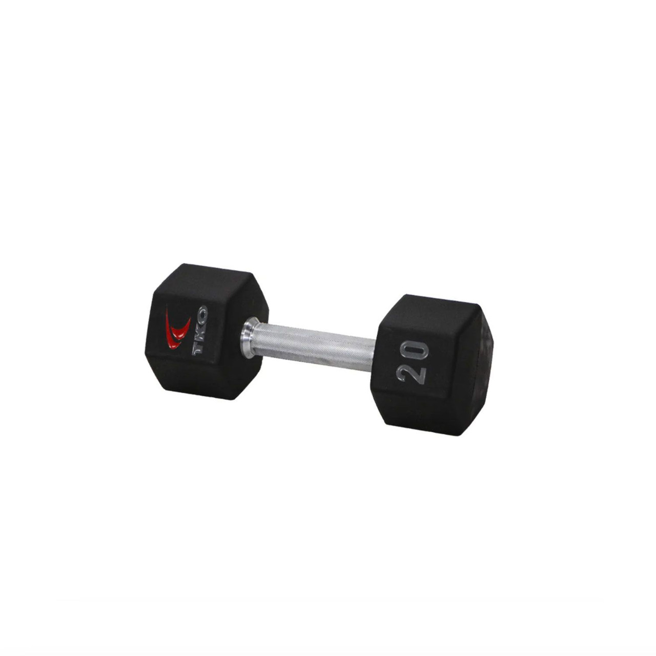 TKO Tri Grip Urethane Hex Dumbbell