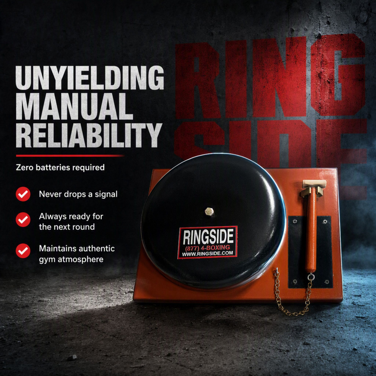 Ringside Ring Gong