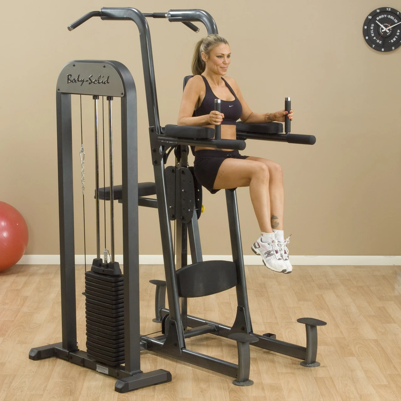 Body Solid ProSelect Weight Assist VKR/Dip and Chin Station