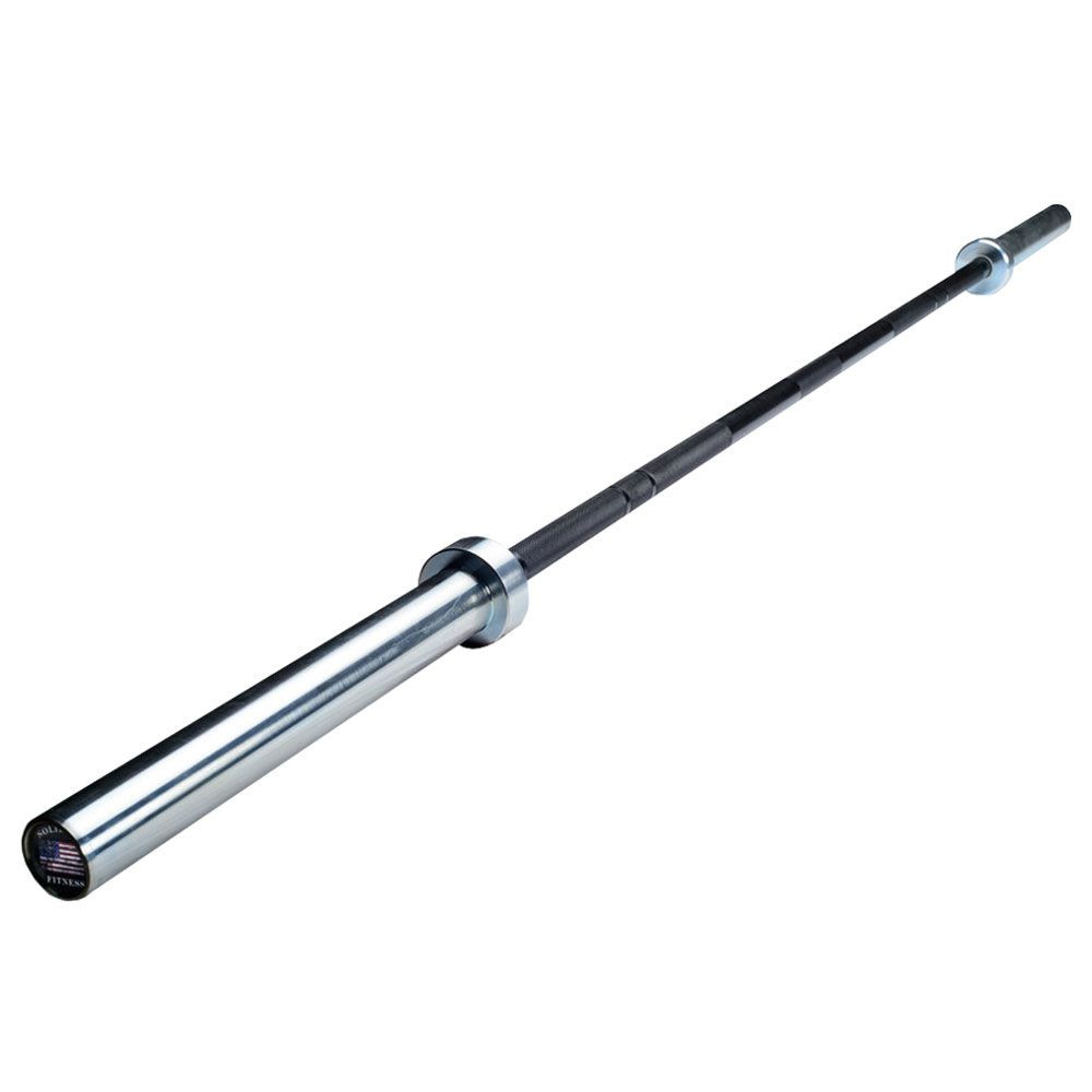 Solid Bar Fitness 80 Inch Womens Bar 33 lbs