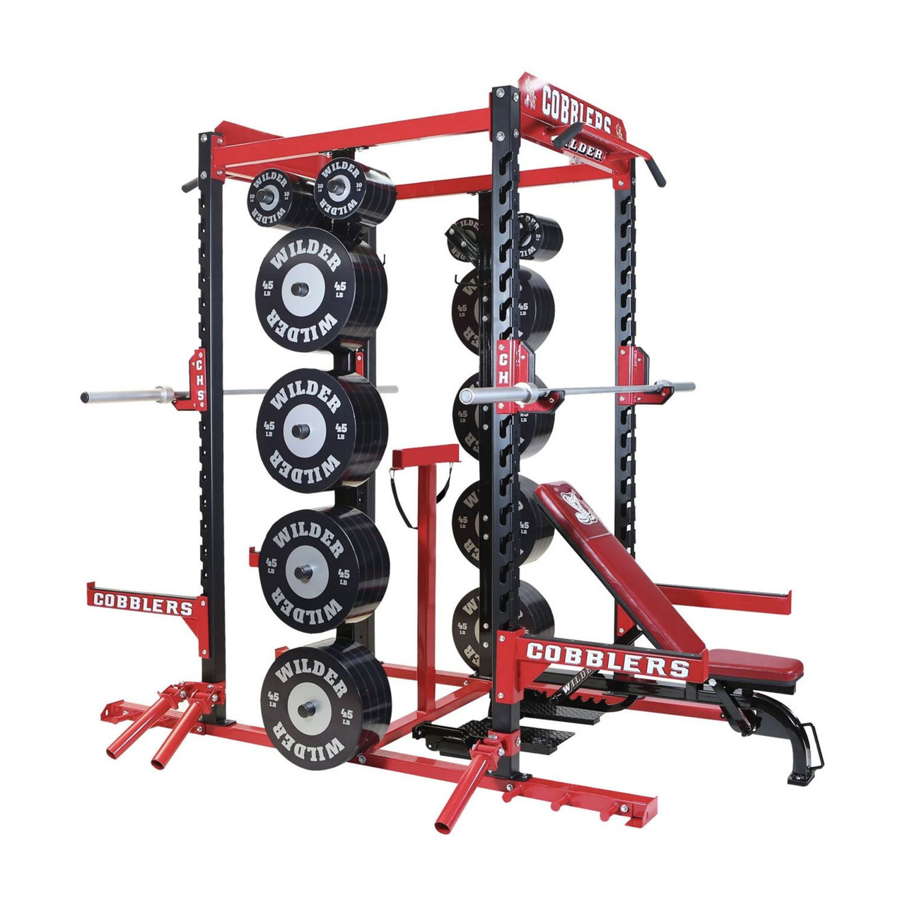 Solid Bar Fitness Varsity Series Double ST Rack