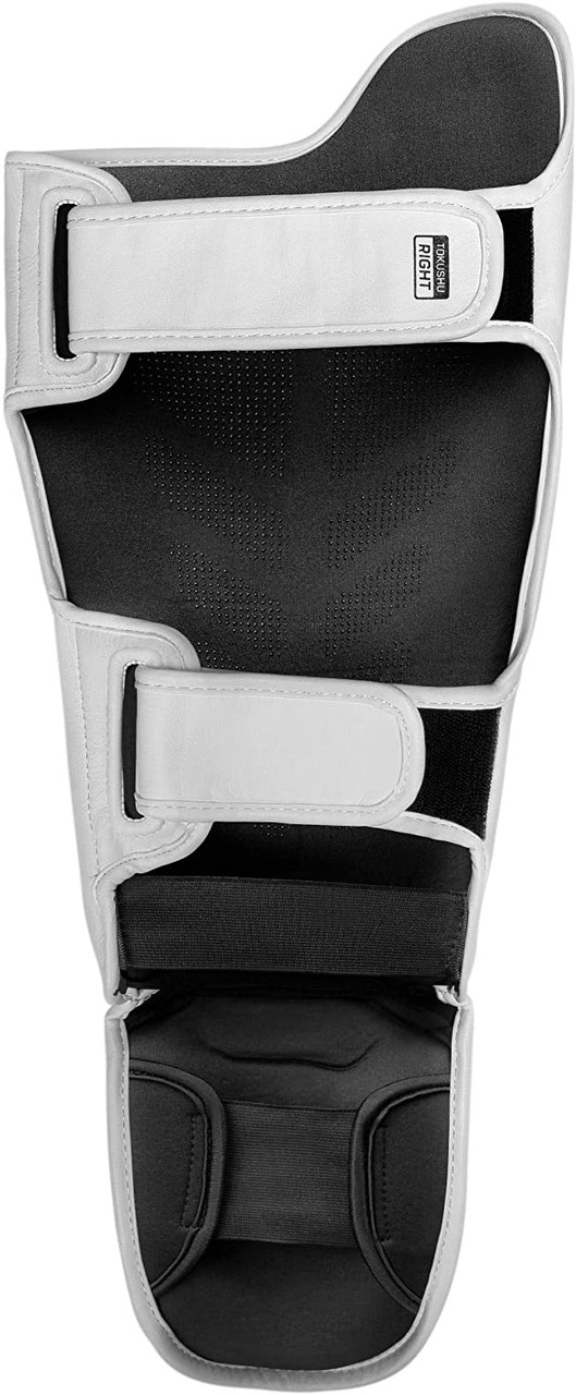 Hayabusa T3 Striking Shin Guards White/Black | Pro Fight Shop