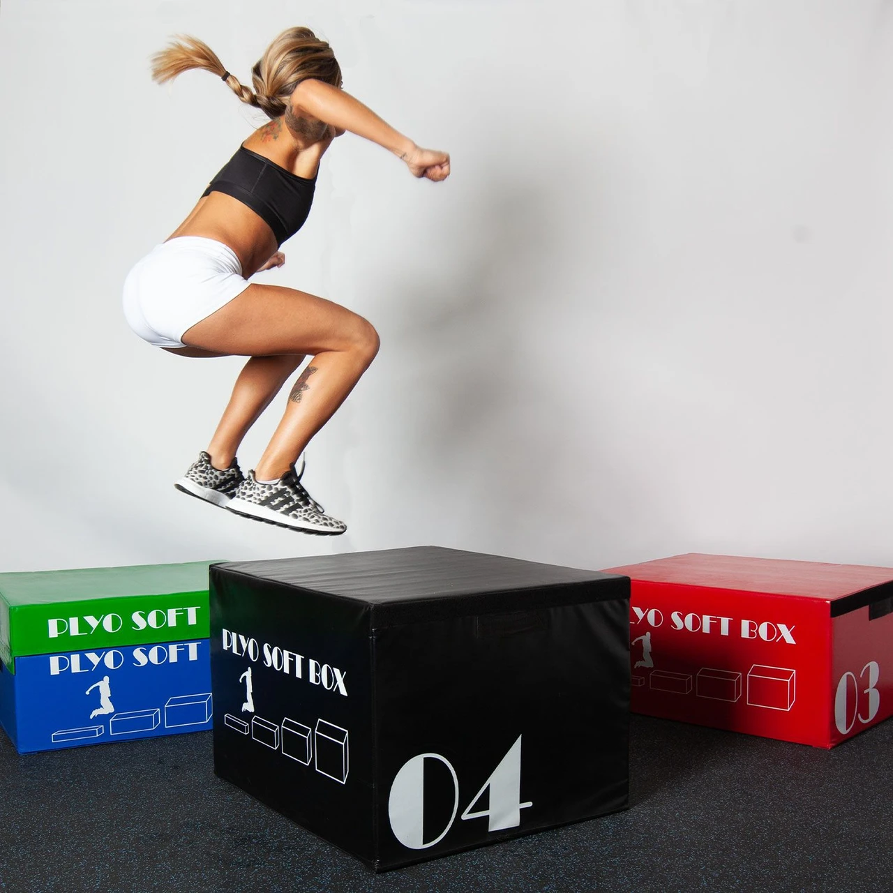 Fitness First Stackable Soft Plyo Boxes