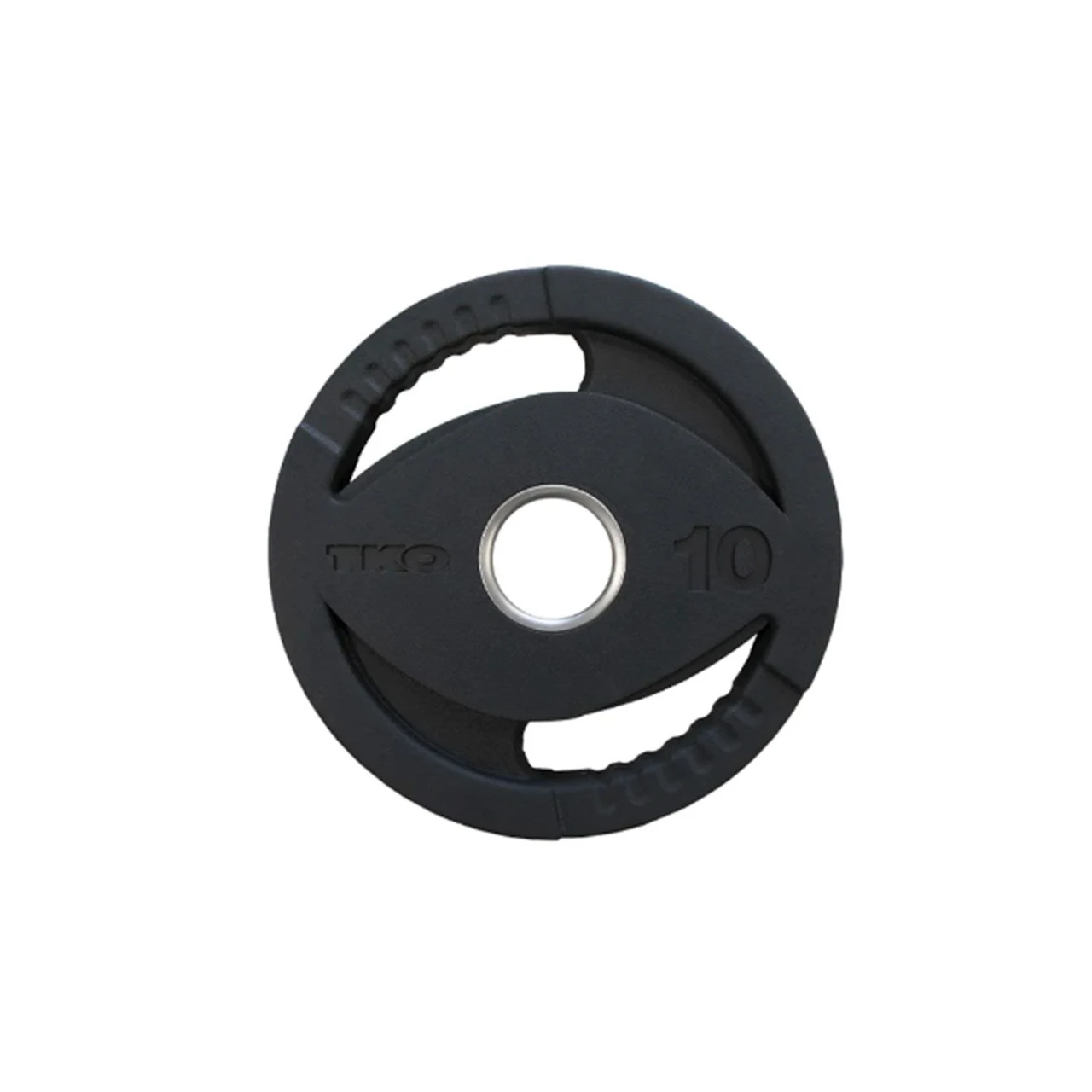 TKO Olympic Rubber Dual Grip Plate 2.5-45 lbs