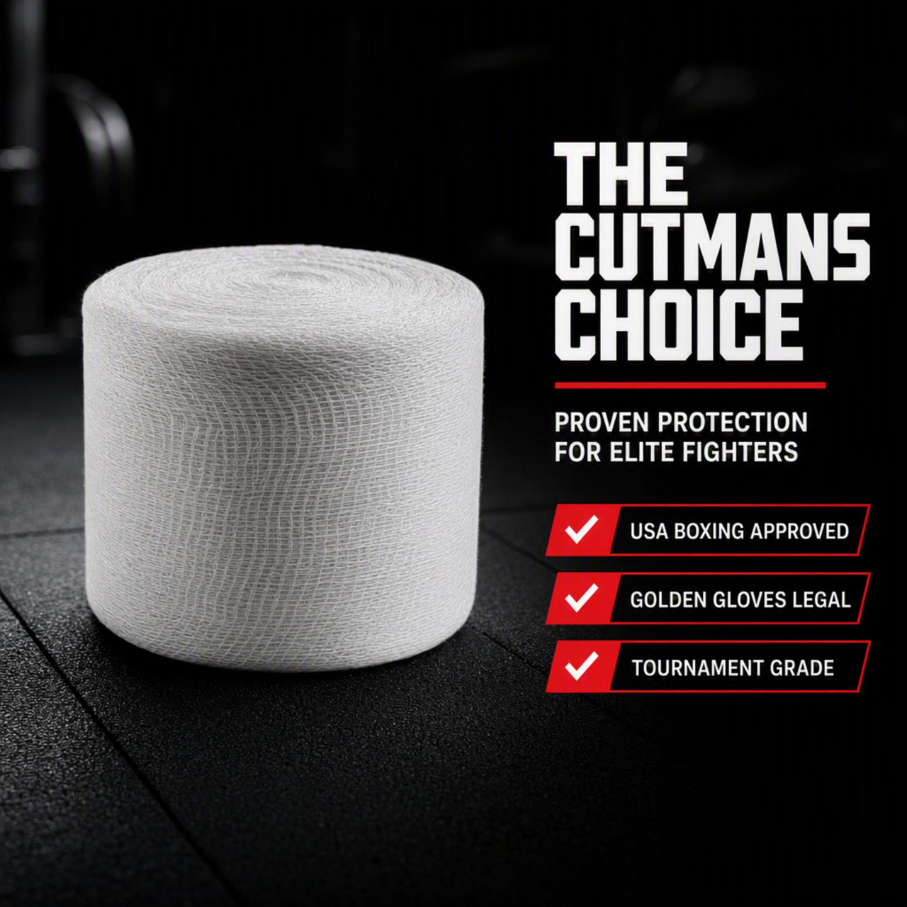Ringside Ultimate Classic Boxing Gauze - 50 Rolls