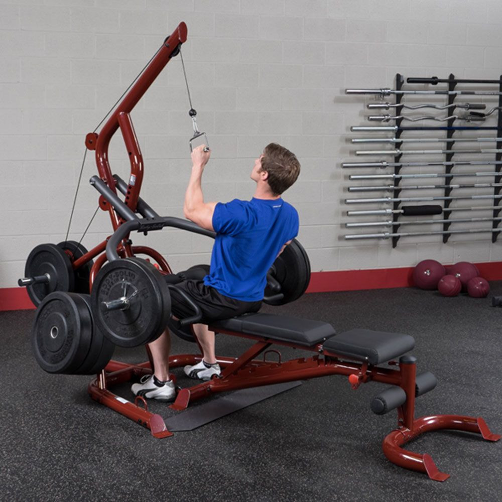 Body Solid Corner Leverage Gym Package