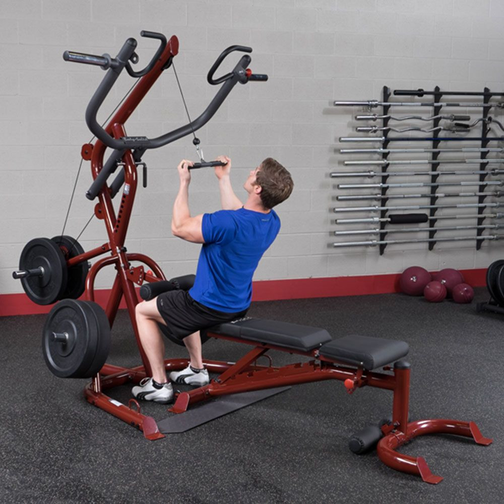 Body Solid Corner Leverage Gym Package
