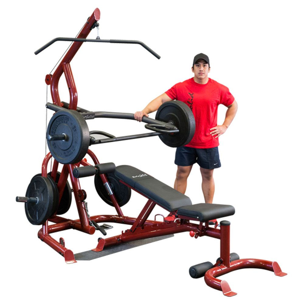 Body Solid Corner Leverage Gym Package