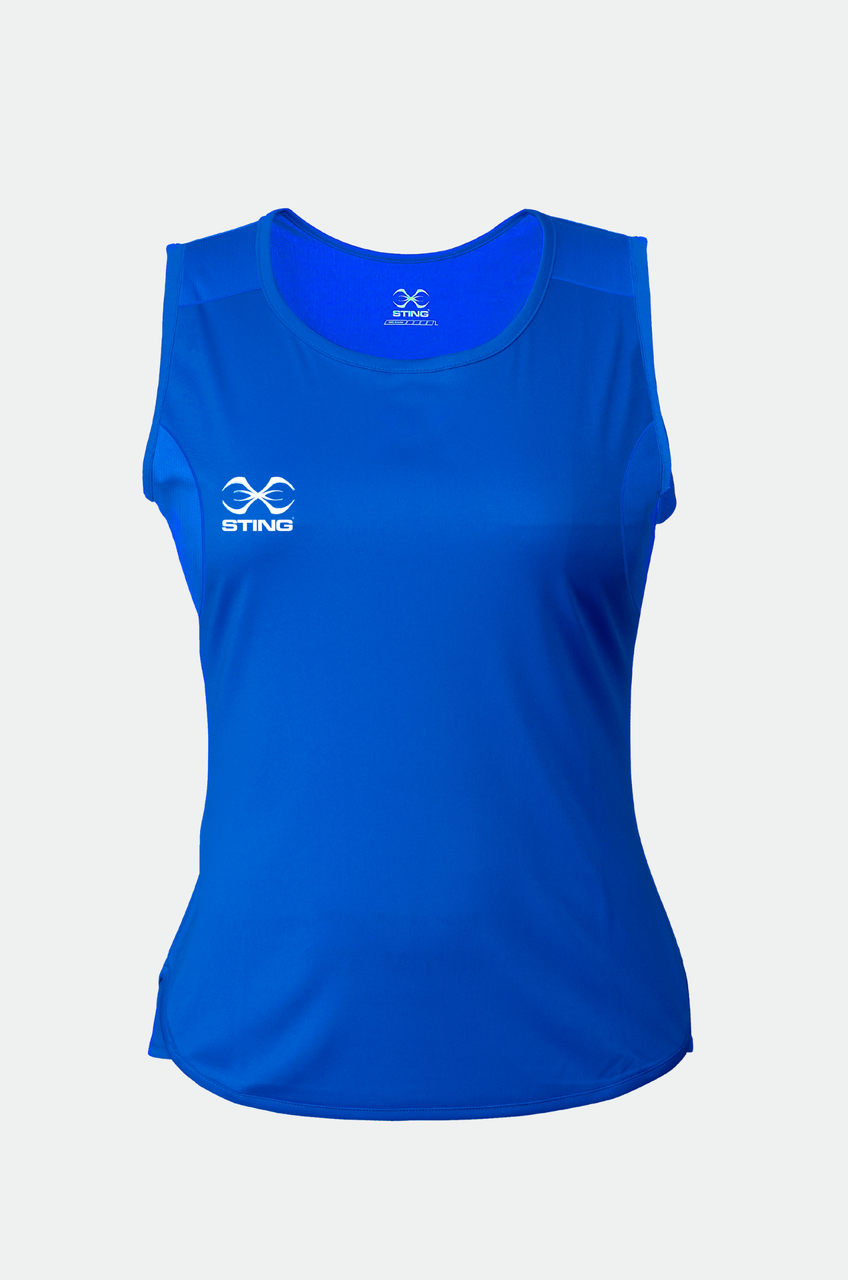Sting Adult Female Mettle Singlet 2.0 - Blue