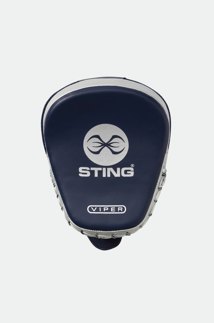 Sting Viper X Speed Focus Mitts - Navy/Silver