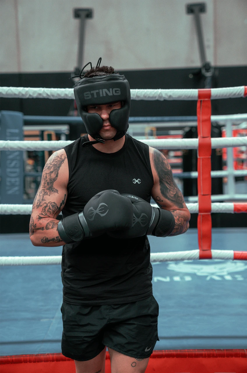 Sting Viper X Sparring Gloves - Black/Grey