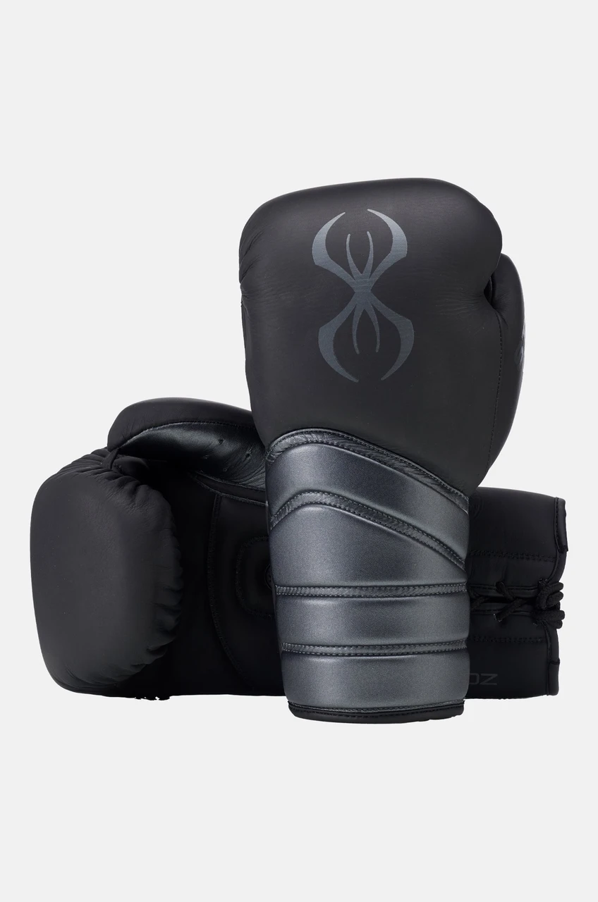 Sting Viper X Lace Up Sparring Gloves - Black/Grey