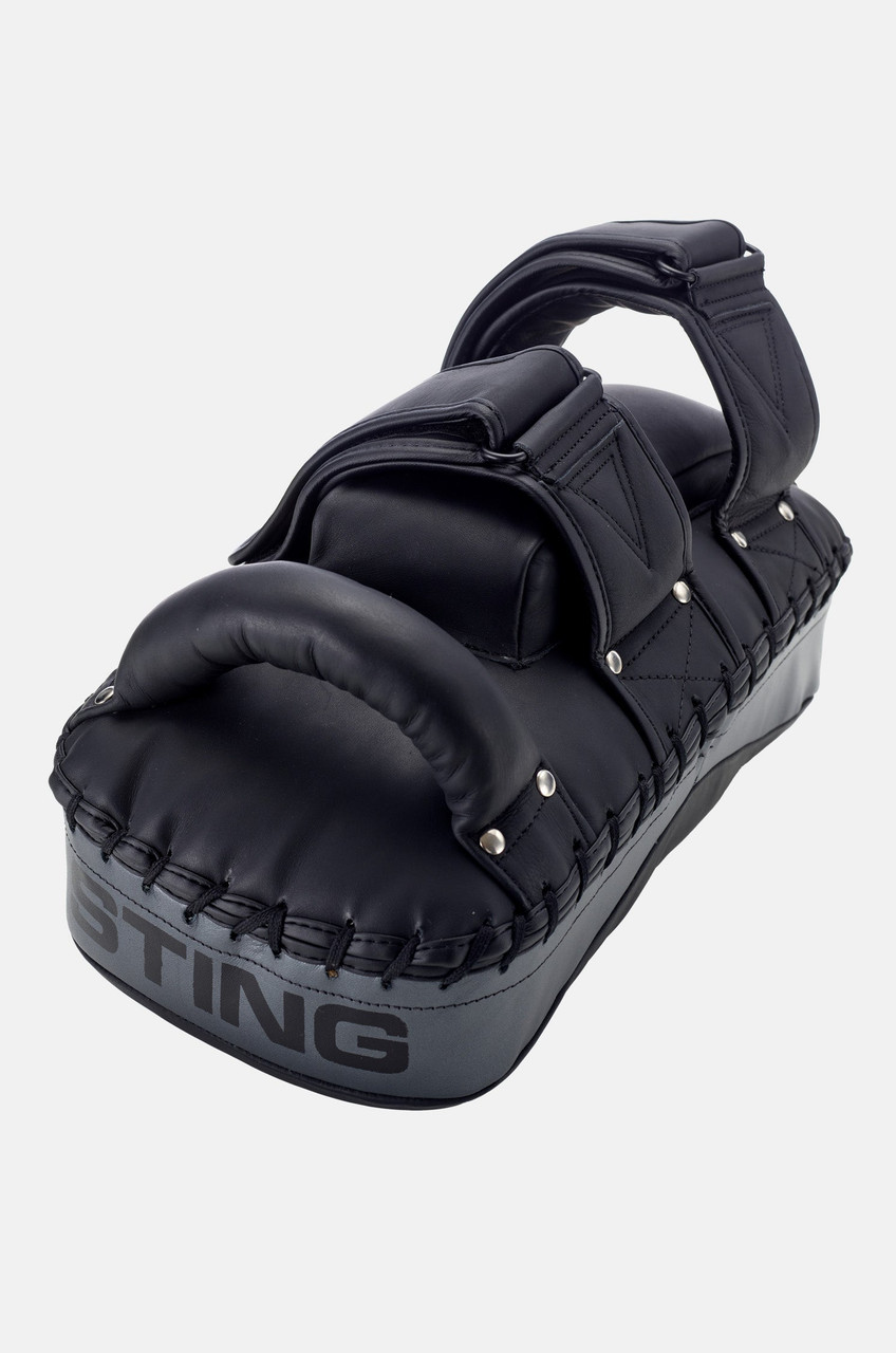 Sting Taipan Thai Kick Pads - Black/Grey