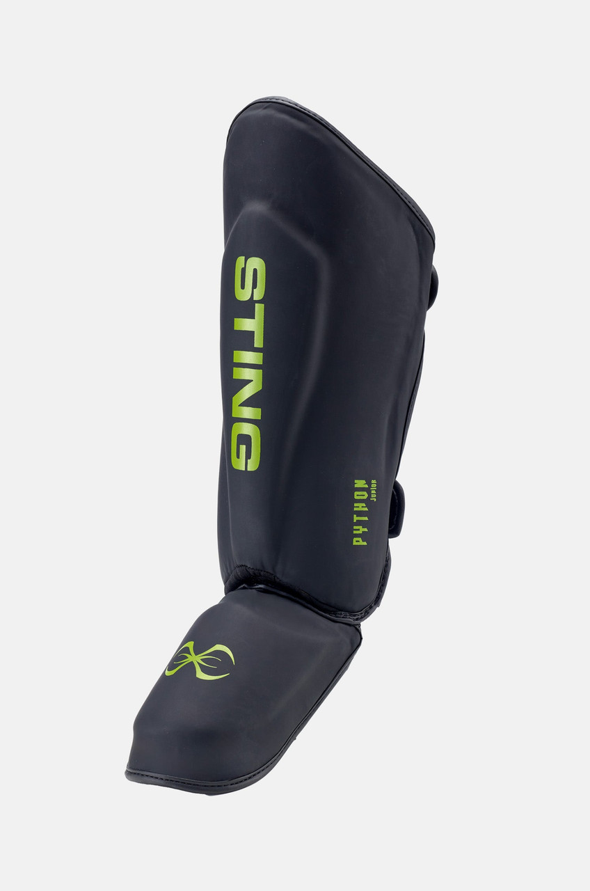 Sting Python Junior MMA Shin & Foot Protector - Black/Green