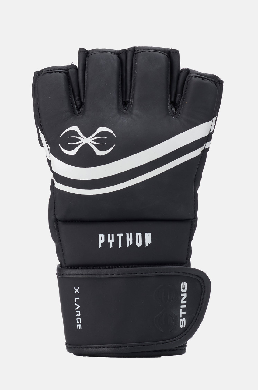 Sting Python MMA Fight Gloves - Black/White
