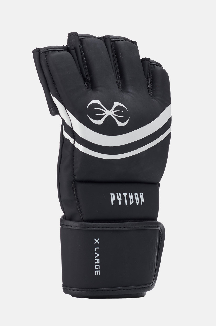 Sting Python MMA Fight Gloves - Black/White