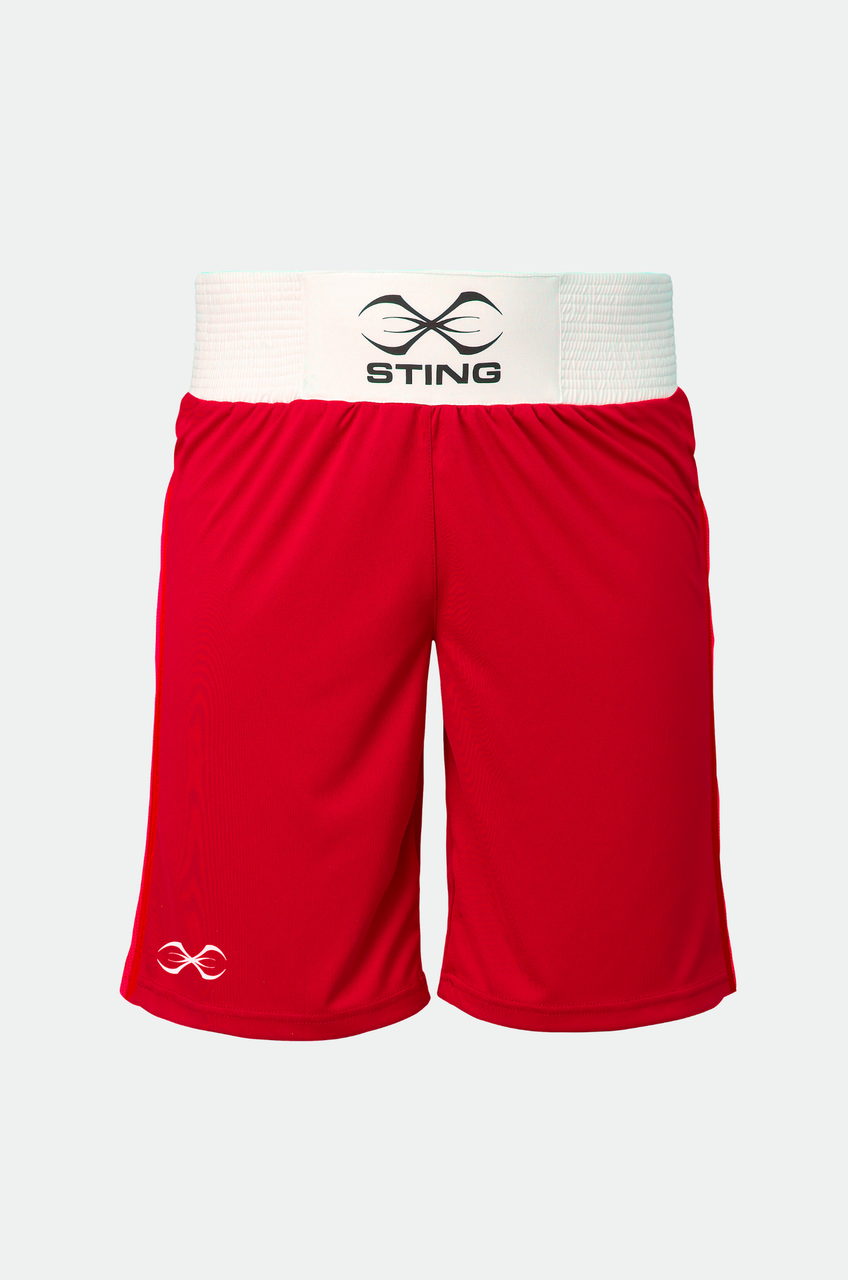 Sting Junior Unisex Mettle Shorts 2.0 - Red