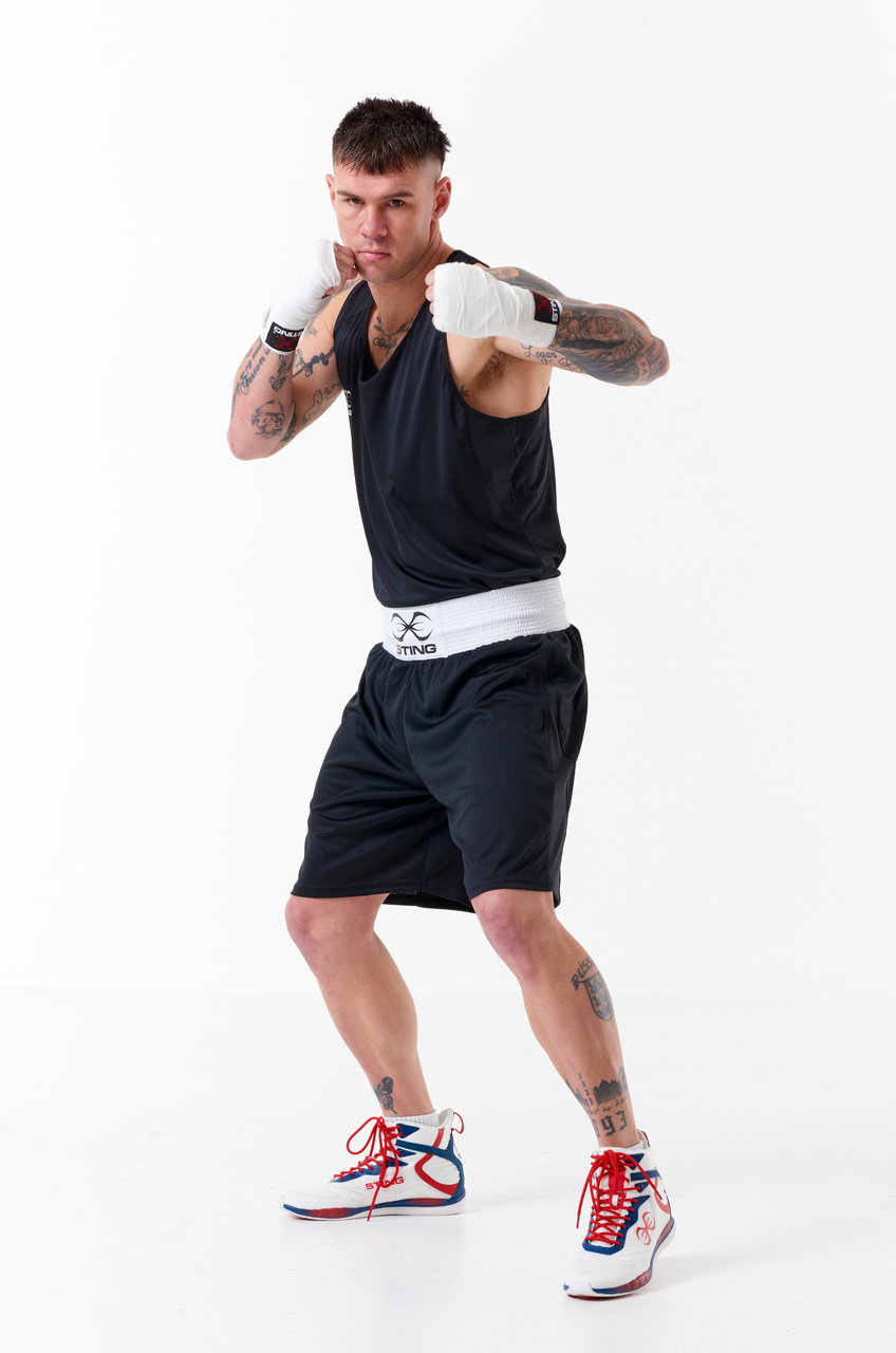 Sting Adult Male Mettle Singlet 2.0 - Black