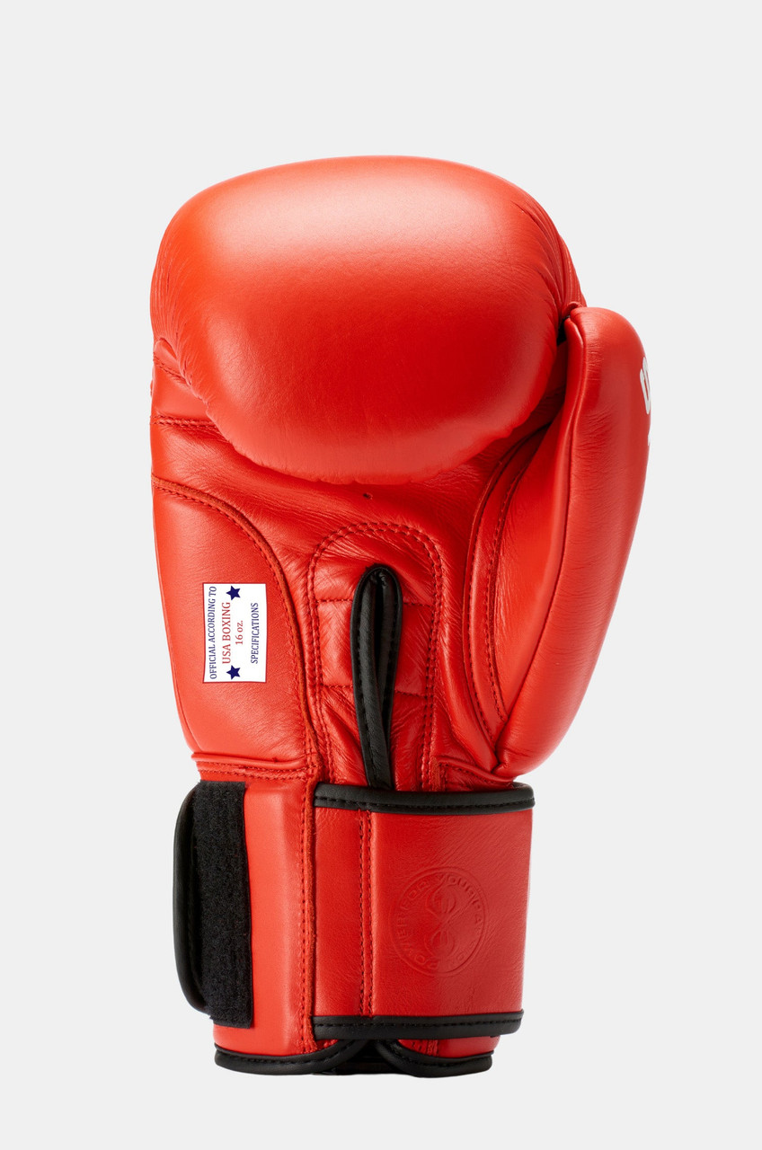 Sting USA Boxing Approved Competition Boxing Gloves - Red