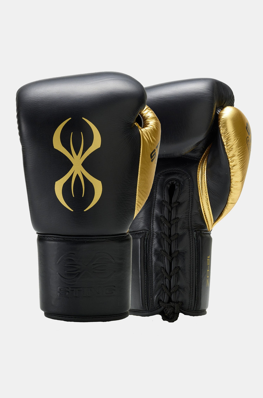 Sting Evolution Fight Gloves - Black/Gold