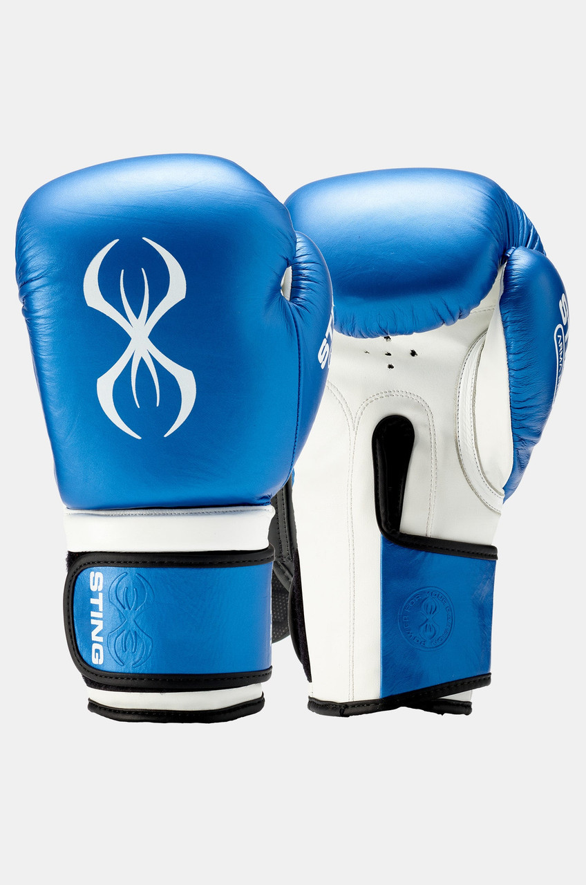 Sting Armapro Boxing Gloves - Blue/White