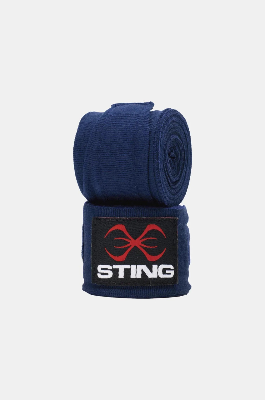 Sting Elasticized Hand Wraps - Navy