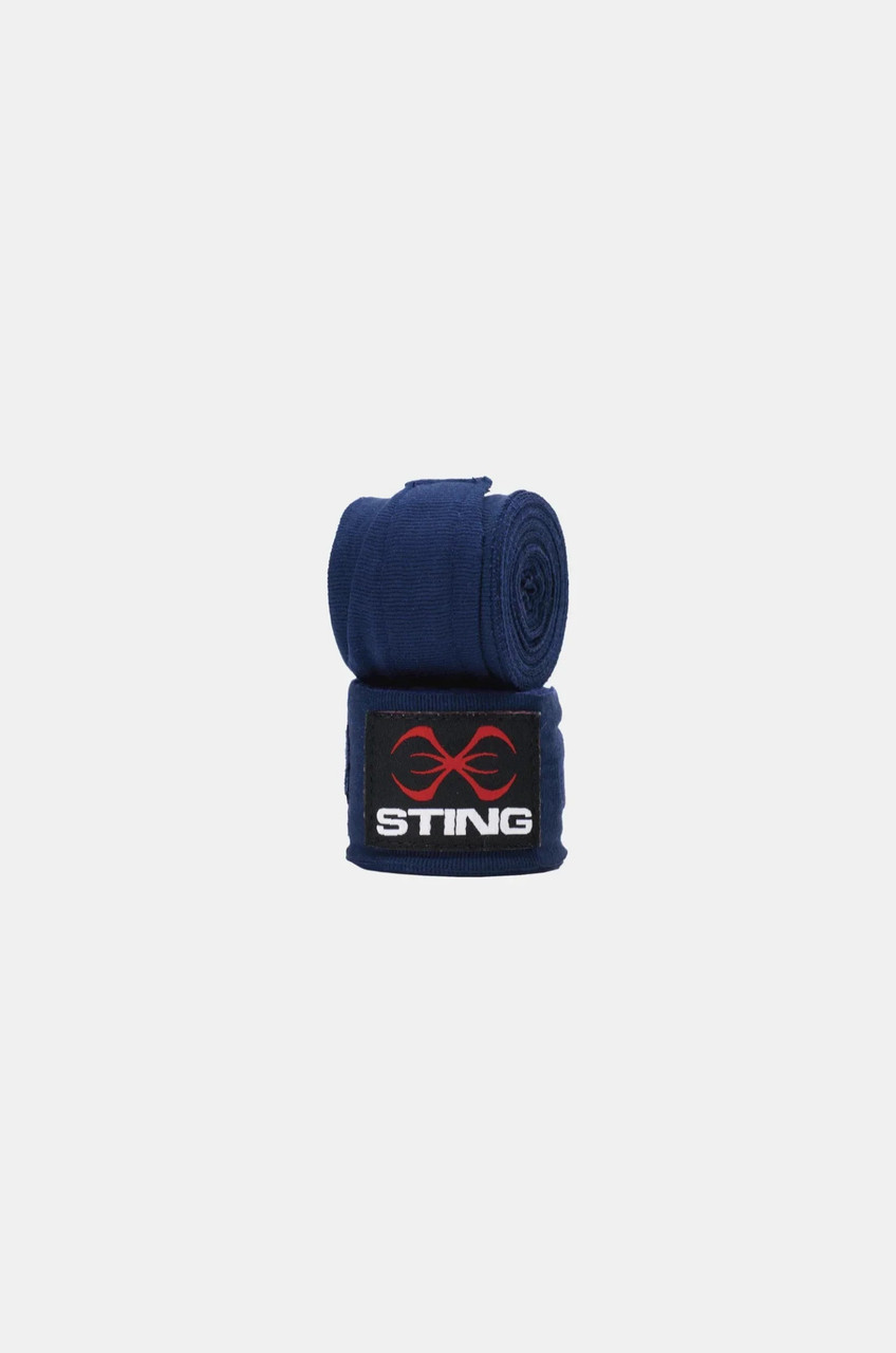Sting Elasticized Hand Wraps - Navy