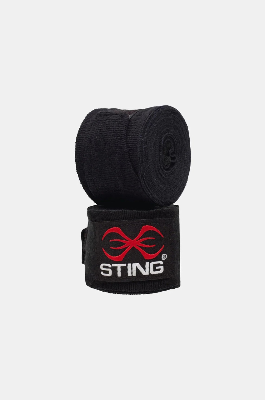 Sting Elasticized Hand Wraps - Black