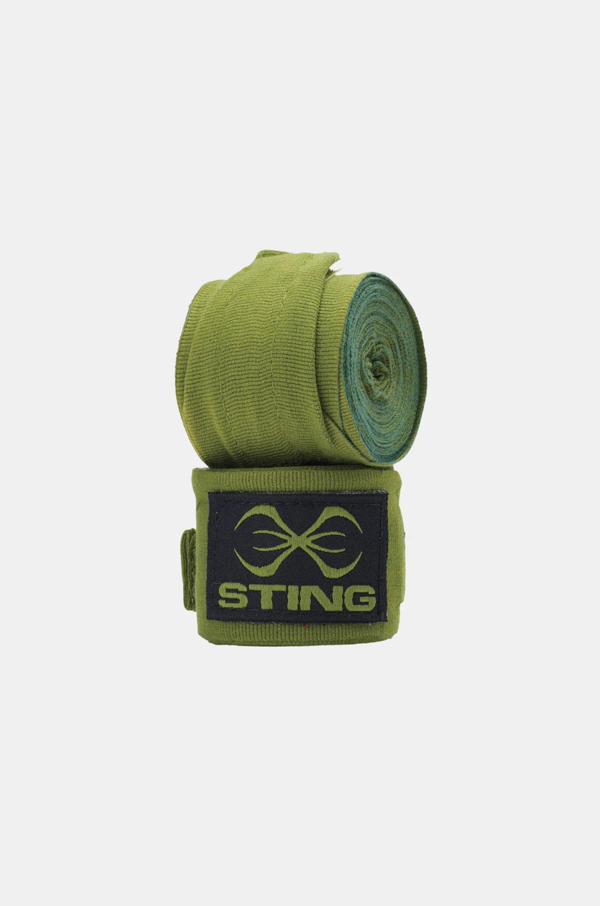 Sting Elasticized Hand Wraps - Khaki