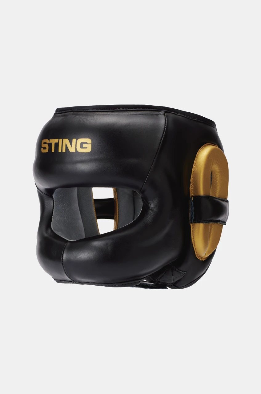 Sting Evolution Face Shield - Black/Gold