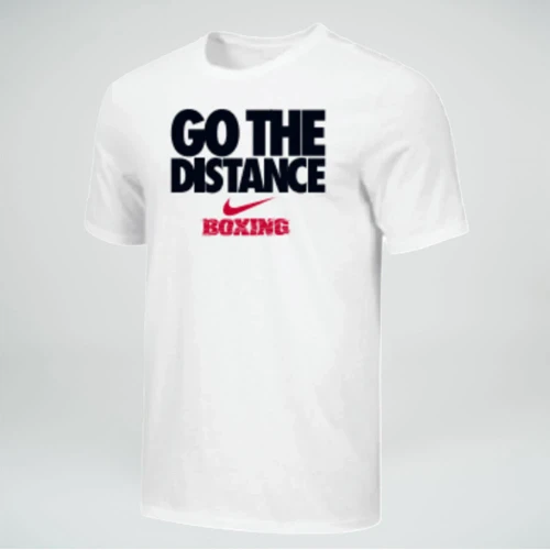 Nike Women's Boxing Go The Distance Tee - White
