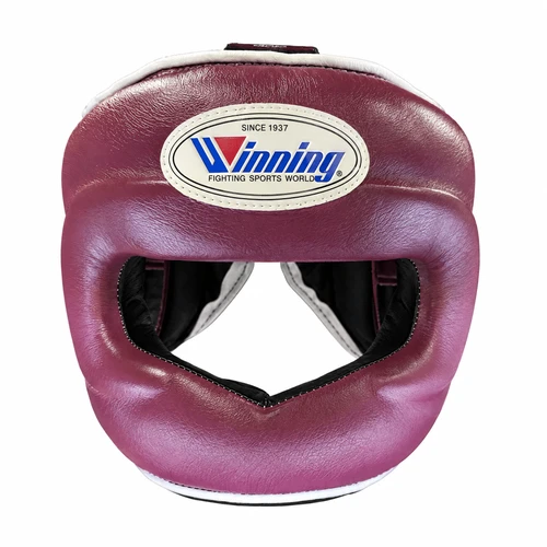 Winning FG-5000 Full-Face Nosebar Headgear - Burgundy