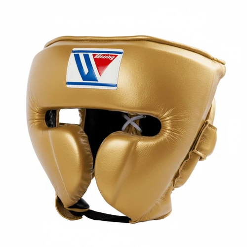 Winning Cheek Protector Headgear - Gold