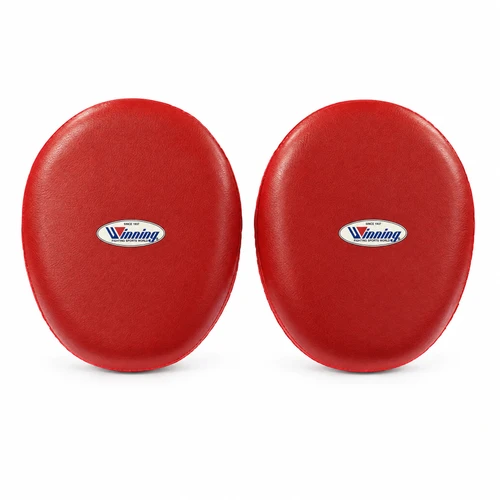 Winning CM-50 Soft Punch Mitts - Red Open-Finger