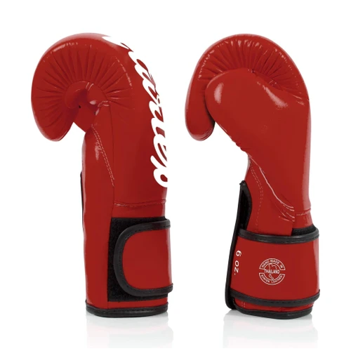 Fairtex BGV14 Red Muay Thai Boxing Gloves