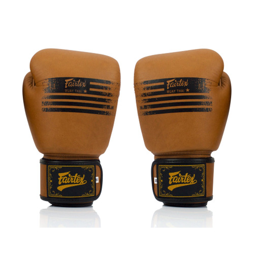 Fairtex BGV21 Legacy Muay Thai Boxing Gloves MMA UFC K1 Kick Boxing Training Genuine Leather Classic Matte Brown