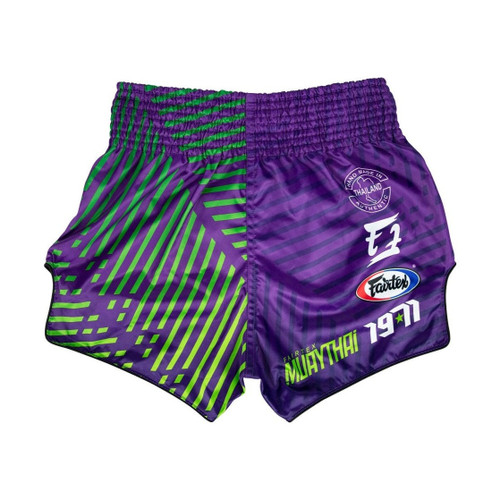Fairtex BS1922 Racer Purple Slim Cut Muay Thai Boxing Shorts