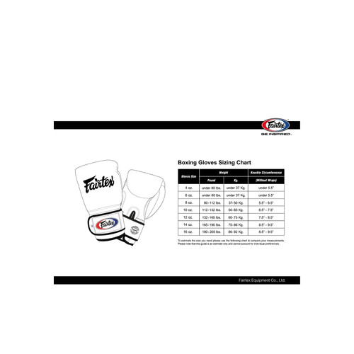 Fairtex BGV27 Amateur Boxing Gloves