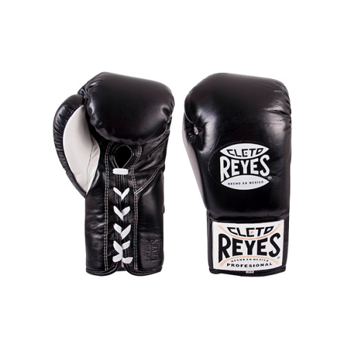 Cleto Reyes Professional Boxing Gloves Black | Pro Fight Shop