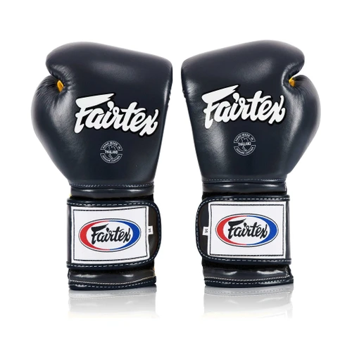 Fairtex BGV9 Mexican Style Blue Yellow Blue Muay Thai Boxing Glove - Heavy Hitter