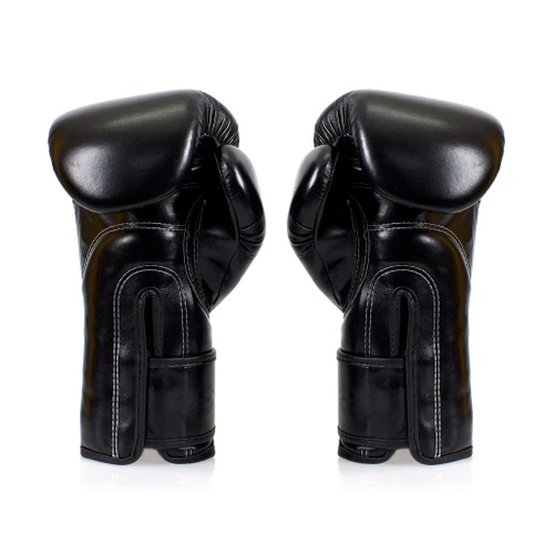 Fairtex BGV14SB Solid Black Muay Thai Boxing Glove